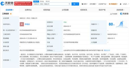 轉(zhuǎn)轉(zhuǎn)在山東棗莊設(shè)立生態(tài)公司，業(yè)務(wù)涵蓋生態(tài)保護(hù)與二手車經(jīng)紀(jì)
